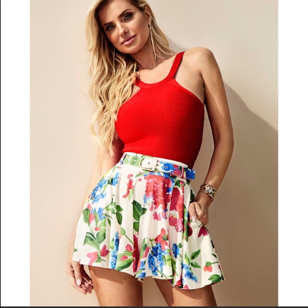 Guess Marciano Escape Bandage Halter Crop S